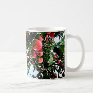 Rote Äpfel Kaffeetasse