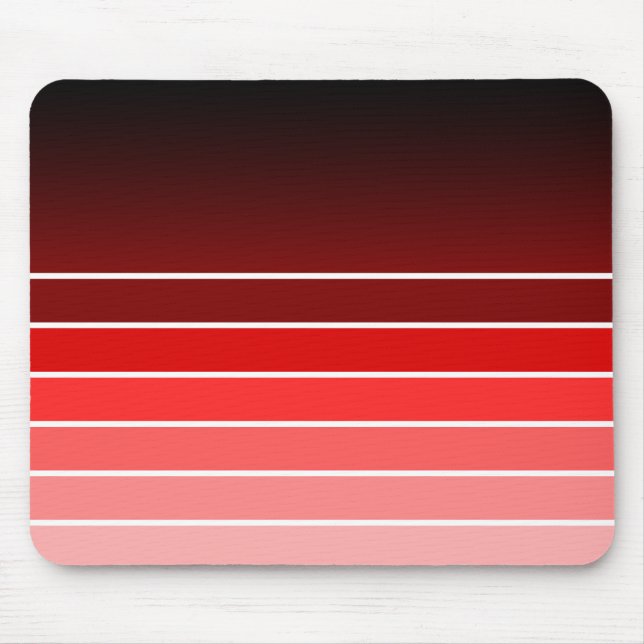 Rote Armbanduhr Mousepad (Vorne)