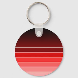 Rote Armbanduhr Schlüsselanhänger