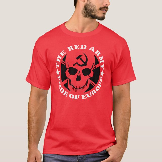 Rote Armee - Stolz von Europa-T - Shirt (Vorderseite)