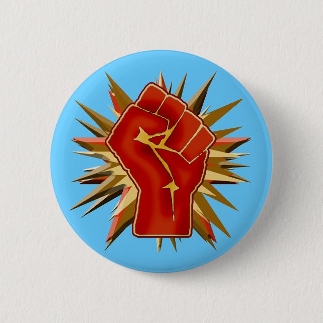 Rote auf T-Shirts besonders anzufertigen Button (Vorderseite)