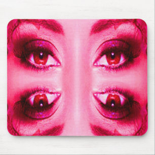 Rote Augen Mousepad