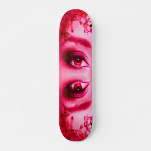 Rote Augen Skateboard
