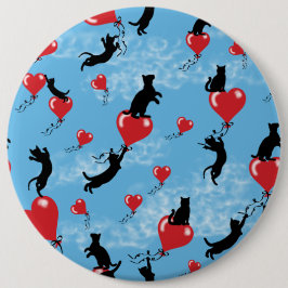 Rote Ballons fliegen Button