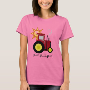 Rote Bauernhof-Traktor-T - Shirts und Geschenke