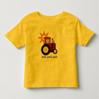 Rote Bauernhof-Traktor-T - Shirts und Geschenke