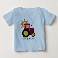 Rote Bauernhof-Traktor-T - Shirts und Geschenke