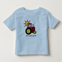 Rote Bauernhof-Traktor-T - Shirts und Geschenke
