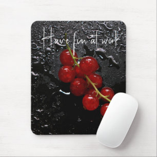 Rote Beere Mousepad