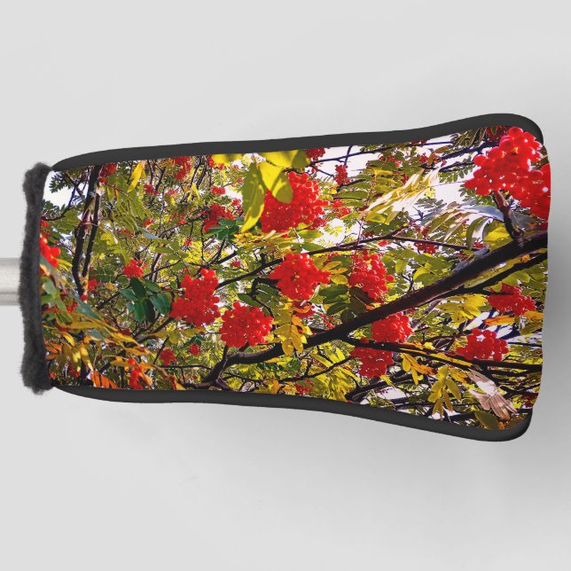 Rote Beeren Golf Headcover (Vorderseite)