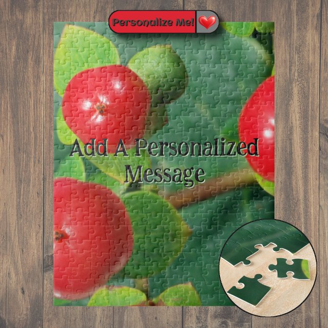 Rote Beeren Puzzle (Red Berries Jigsaw Puzzle)