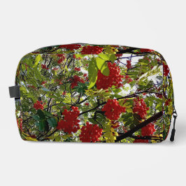 Rote Beeren Waschbeutel