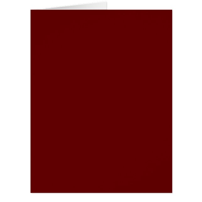 Rote BIG-Grußkarte des Blutes (Vorderseite)