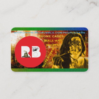 ROTE BLASE SK8N VISITENKARTE