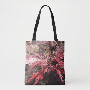 Rote Blatt-Taschentasche Tasche