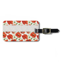 Rote blühende Mohnblume