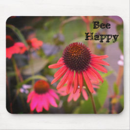 Rote Blume bei RHS Wisley Bee Happy Mousepad