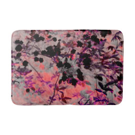 Rote Blume Design Grafikart Badematte
