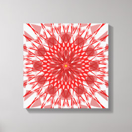 Rote Blume Leinwand Art Collection