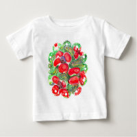 Rote Blume Mohnblume Doodle Fantasy