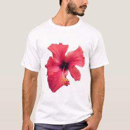 Rote Blume T-Shirt