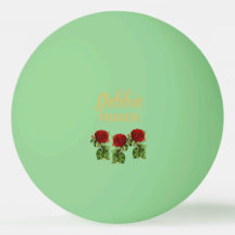 Rote Blume und grüne Blätter individuelle Name