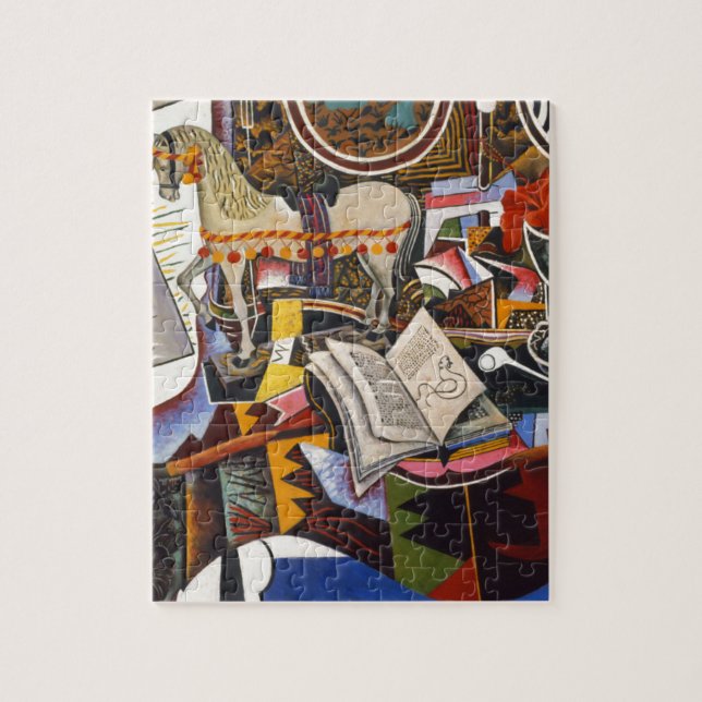 Rote Blume von Joan Miro (Vertikal)