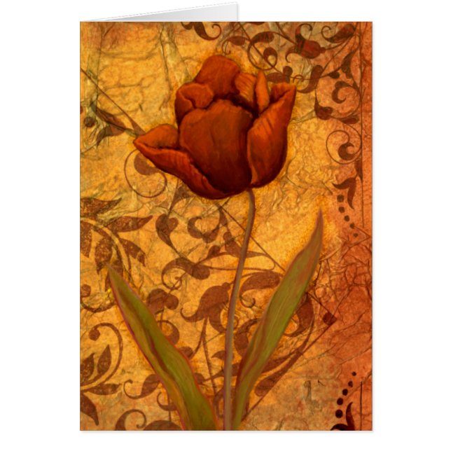 Rote Blumen II (Vorne)