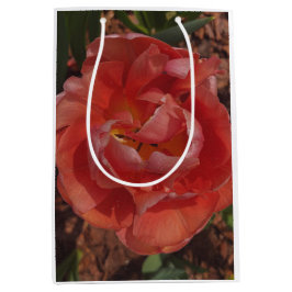 rote Blüte Mittlere Geschenktüte
