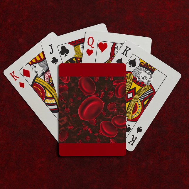 Rote Blutkörperchen Mikroskopisch Spielkarten (Von Creator hochgeladen)