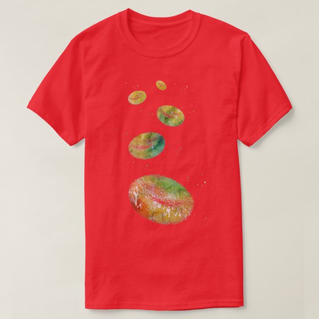 Rote Blutkörperchen T-Shirt (Design vorne)