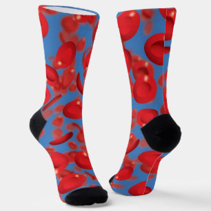 Rote Blutzellen Cool Modern Socken