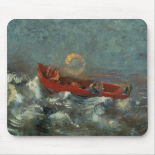 Rote Boat, 1905 Mousepad