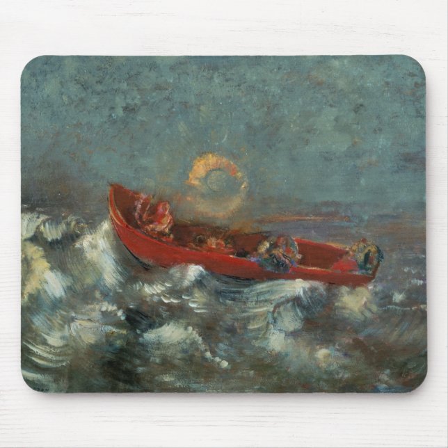 Rote Boat, 1905 Mousepad (Vorne)