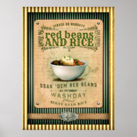 Rote Bohnen und Reis New Orleans Cajun