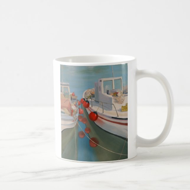 Rote Bojen Kaffeetasse (Rechts)