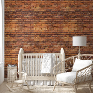 ROTE BRICKS-PEEL UND STICK-WALLPAPIER TAPETE