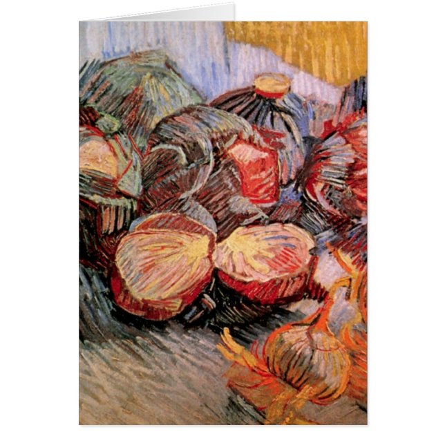 Rote Cabbages und Onions von Vincent van Gogh (Vorne)