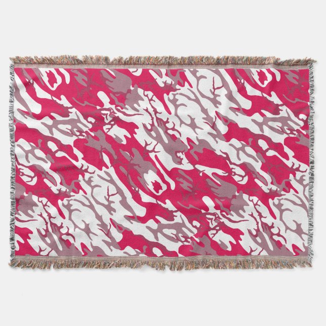 Rote Camouflage Decke (Vorderseite)