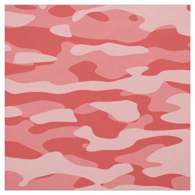 Rote Camouflage Stoff (Muster)