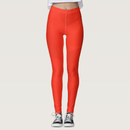 Rote, coole, trendige, moderne, einfache geometris leggings