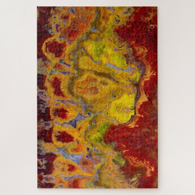 Rote Crayola Jasper (Vertikal)