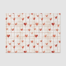 Rote Creme Herz Abstrakt