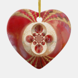 Rote Cricket Bälle Abstrakte Art Print Design Keramik Ornament