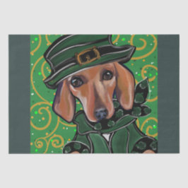 ROTE DACKEL SEIDENPAPIER