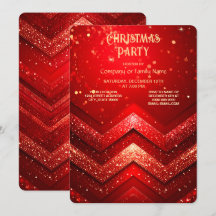 Rote dekorative Weihnachts-Glitter-Feier