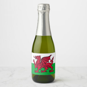 Rote Drache keltische Flagge von Wales & Walisisch