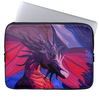 Rote Drache-Laptop-Hülse Laptopschutzhülle