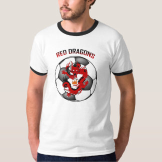 rote Drachen T-Shirt