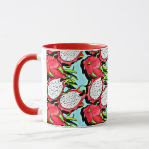 Rote Drachenfrucht Tasse
